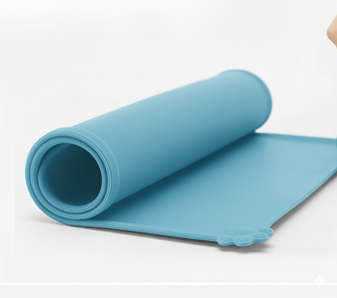 FeedIQ™ Waterproof Pet Silicone Mat l Easy Washing My Store
