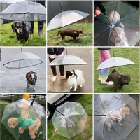 FeedIQ™ Guinzaglio con Ombrello Trasparente per Cani