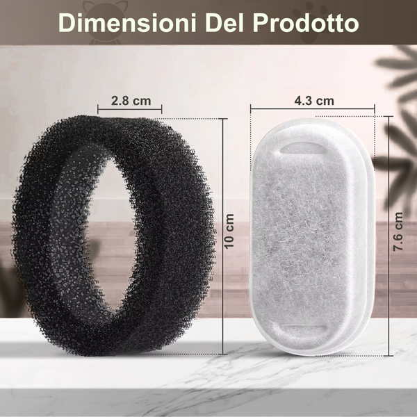 Filtri di Ricambio per Fontana FeedIQ™ 2.2 Litri