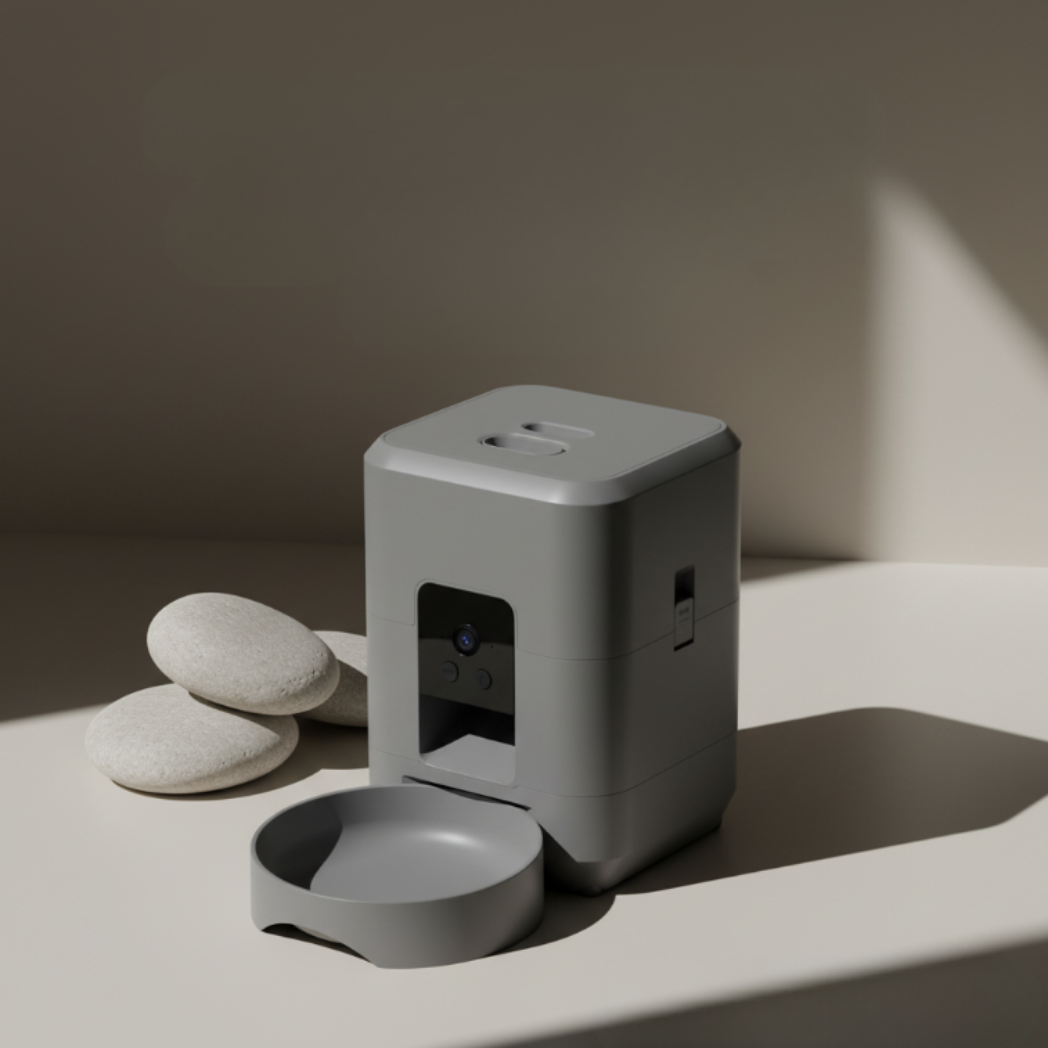 FeedIQ™ Smart HD Cam Pet Feeder 2L Wi-Fi e FHD