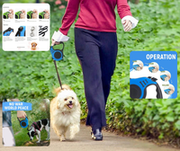 Guinzaglio retrattile per cani FeedIQ™ 3m/5m
