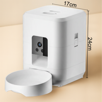 FeedIQ™ Smart HD Cam Pet Feeder 2L Wi-Fi e FHD